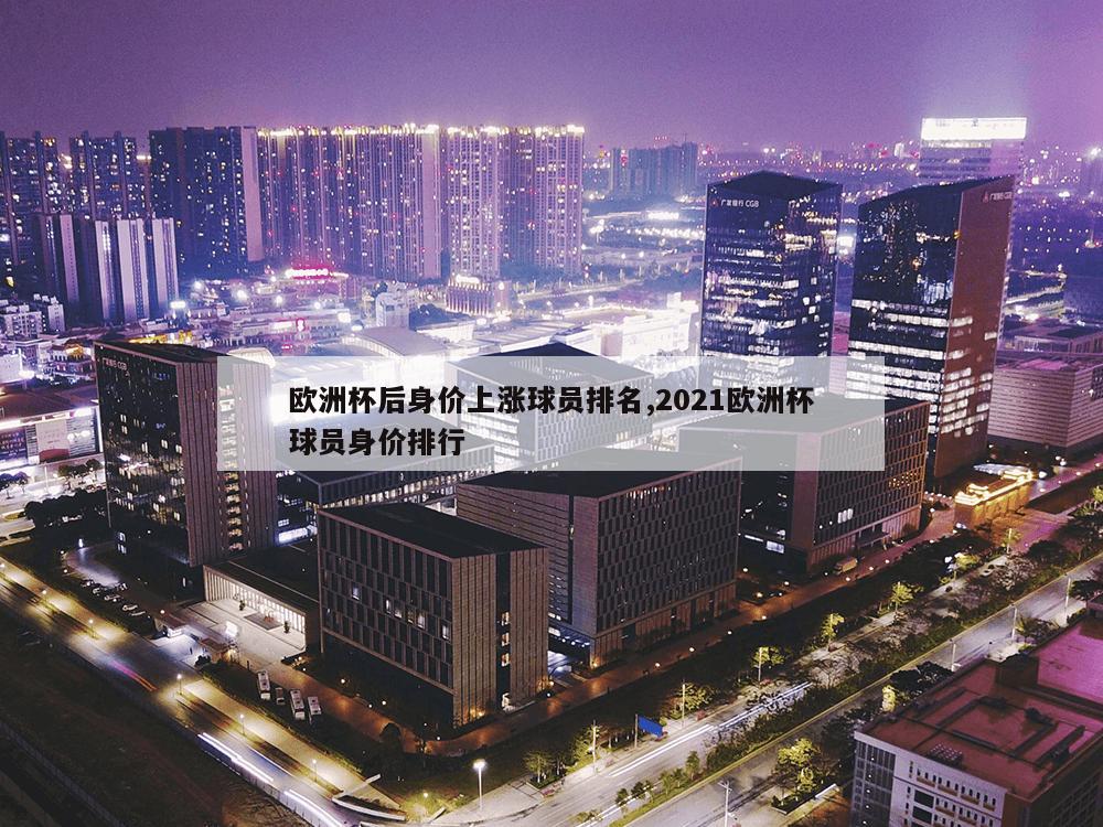 欧洲杯后身价上涨球员排名,2021欧洲杯球员身价排行