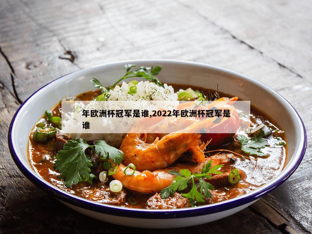 年欧洲杯冠军是谁,2022年欧洲杯冠军是谁